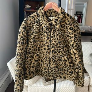 Madewell Printed Sherpa jacket